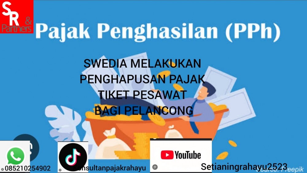 Swedia melakukan penghapusan pajak tiket pesawat bagi pelancong