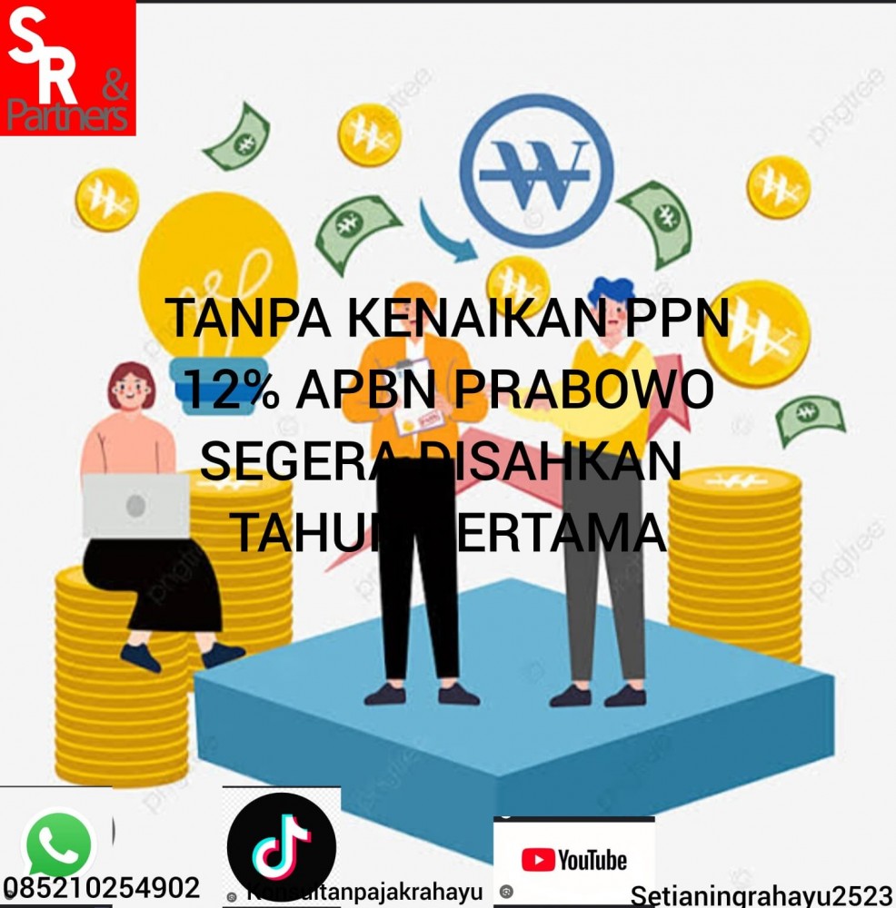 Tanpa kenaikan PPN 12% APBN Prabowo segera disahkan tahun pertama