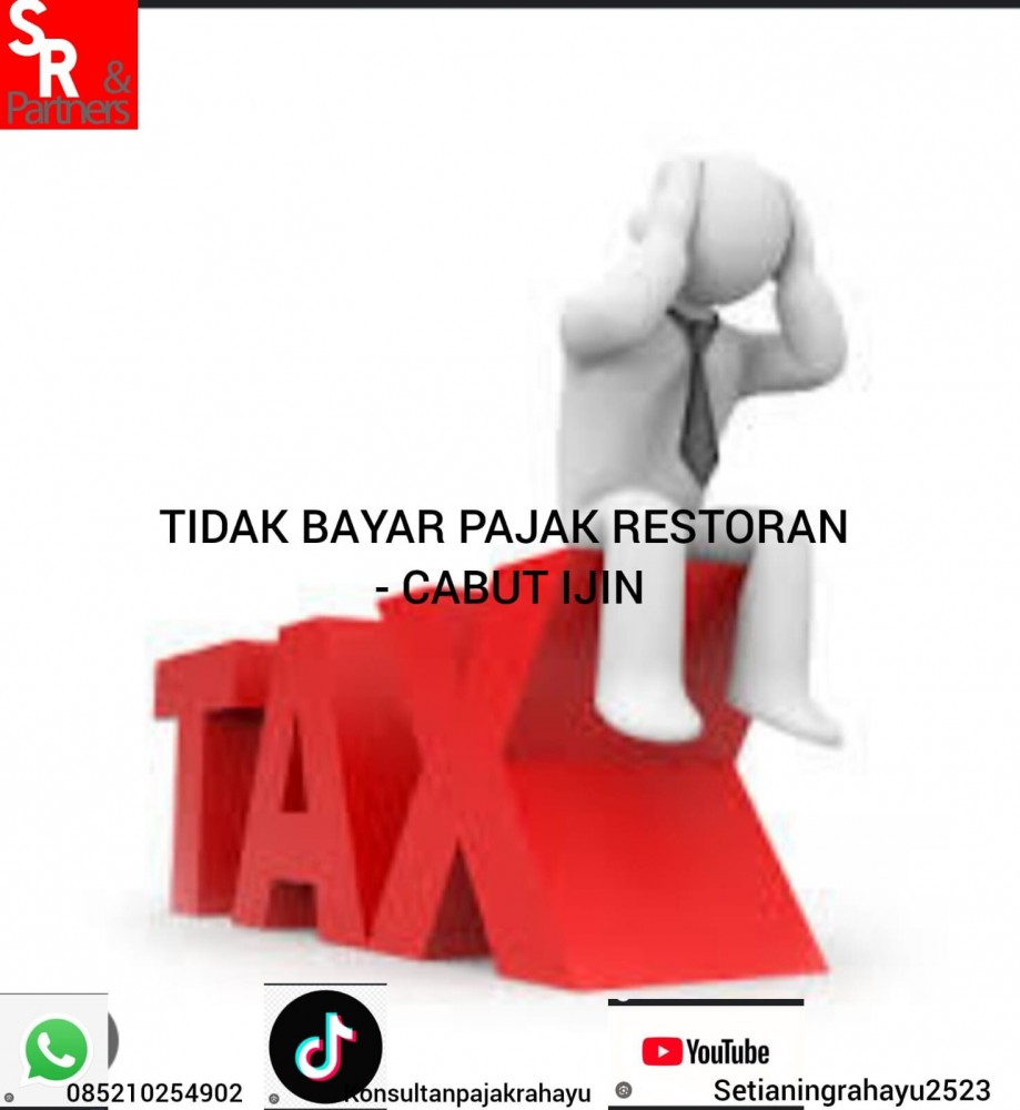 Tidak bayar pajak restoran - cabut ijin