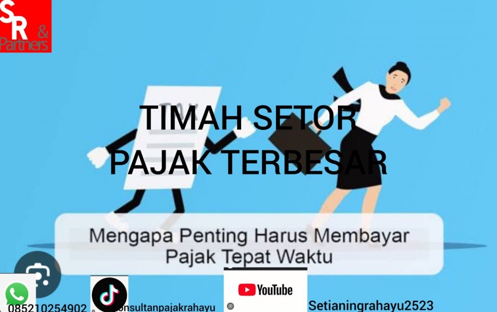 Timah setor pajak terbesar